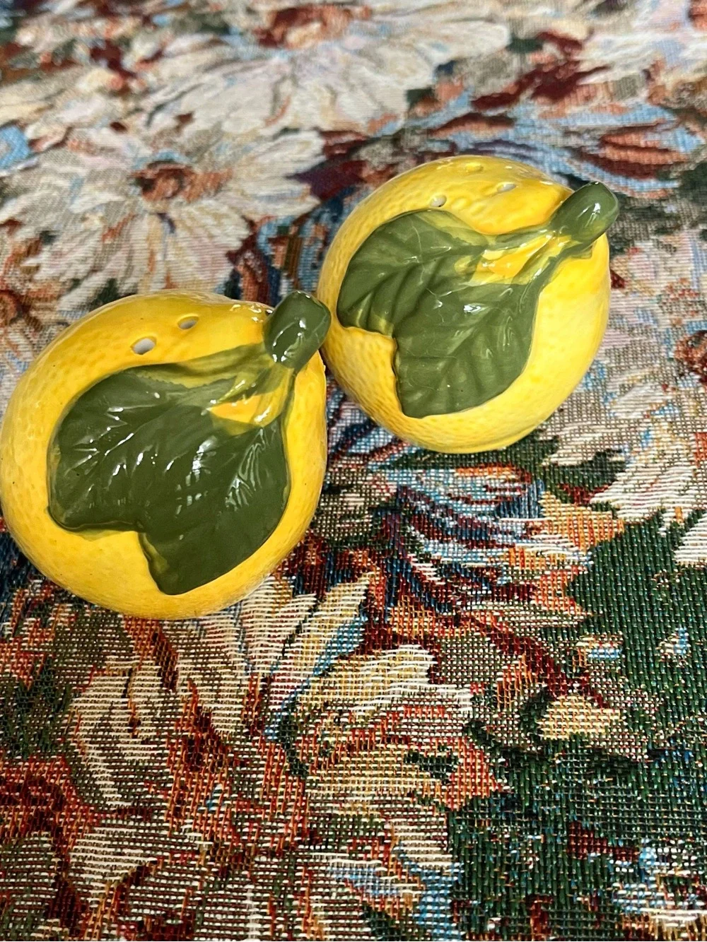 Lemon Salt and Pepper Shakers